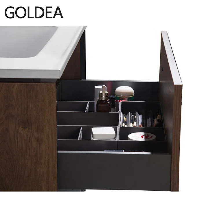 Китайский завод, новый современный дизайн шкафа из меламина для ванной комнаты