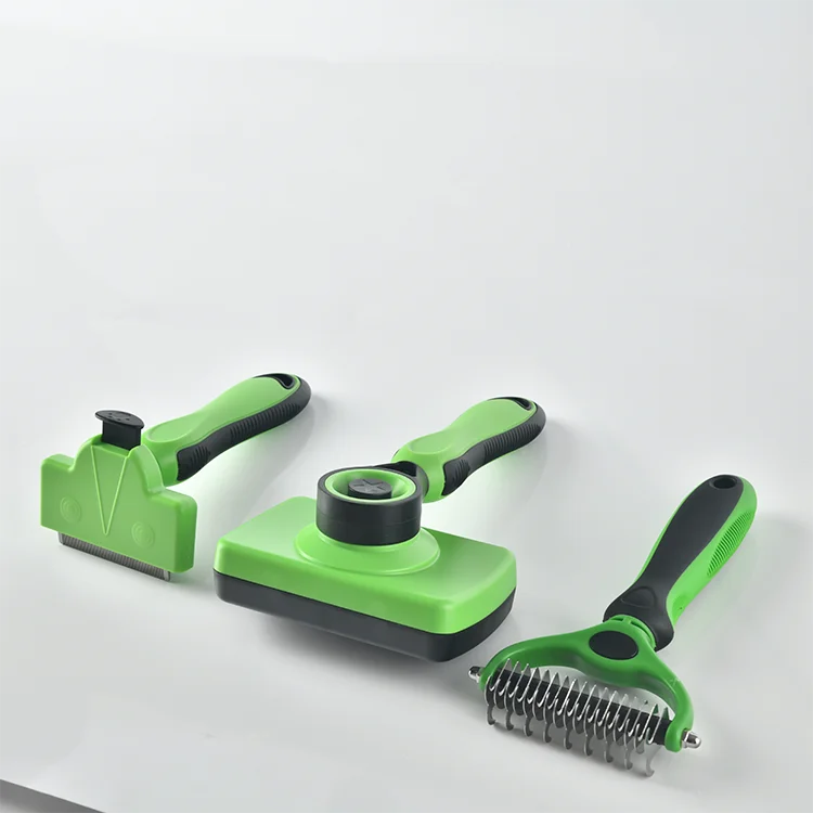 Dog And Cat Hair One Key Remove Hair Comb Pet Massage Shedding Remover Grooming Pet Hair Brush