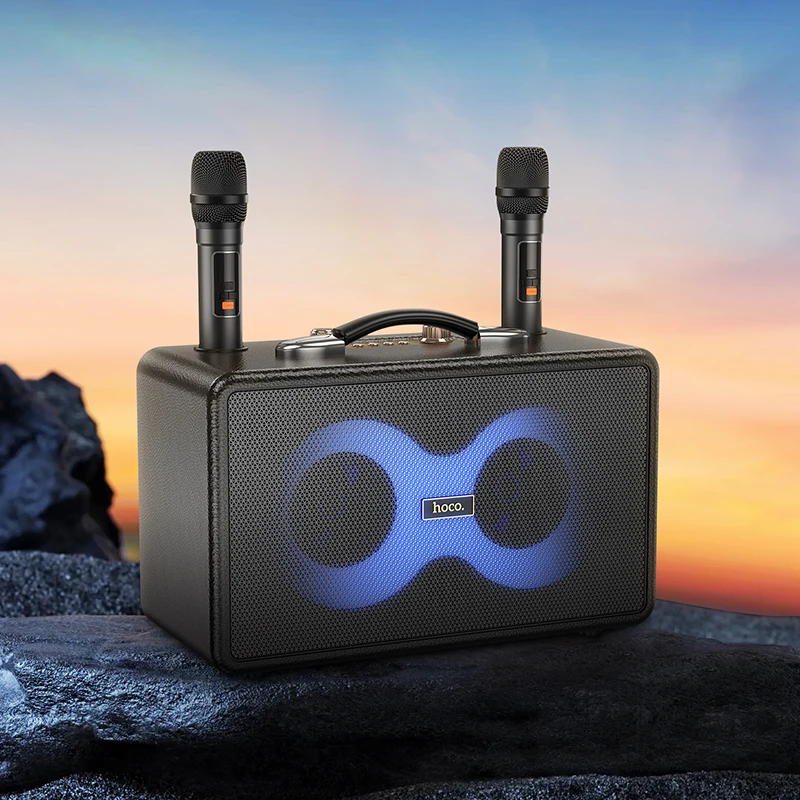 Hoco HA8 Karaoke Outdoor Bluetooth Speaker description image