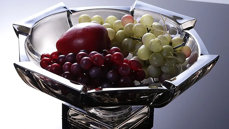 【美品】 meissenマイセン クリスタルガラス　フルーツコンポート 切子 美品】 meissenマイセン クリスタルガラス フルーツコンポート