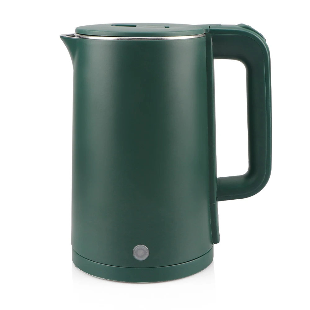 Double Wall Electric Tea Kettle KESS4103-UL-green - GroupWholesalers