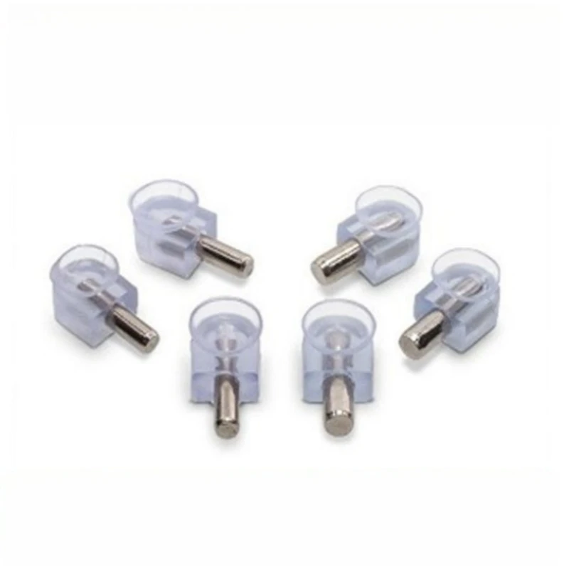 M5 M6 Plastic Shelf Support With Suction Cup Glass Pin Kitchen Cabinet Connector Metal Shelf Pins Glass Shelf Support