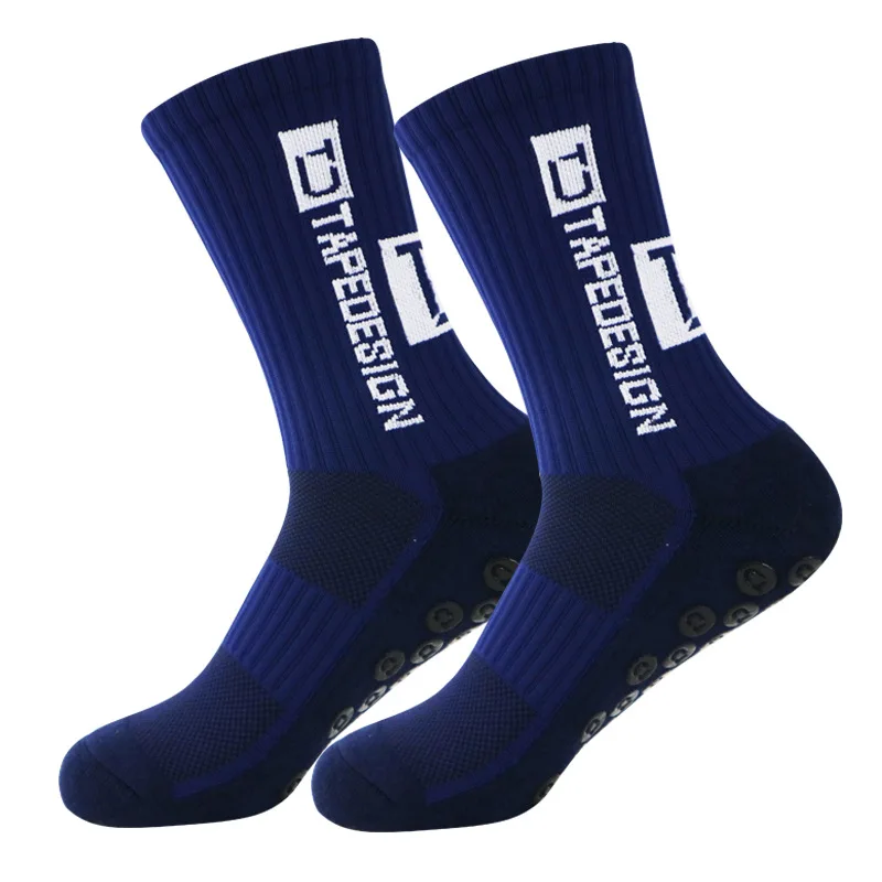 Wholesale Customised Crew Sports Grip Soccer Socks Custom Logo Football Sock Buy Football Sock