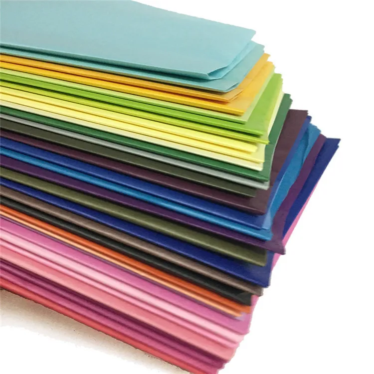 Custom Craft Wrap Paper for Flower Shirts Gift Packaging Colorful Wrapping Tissue