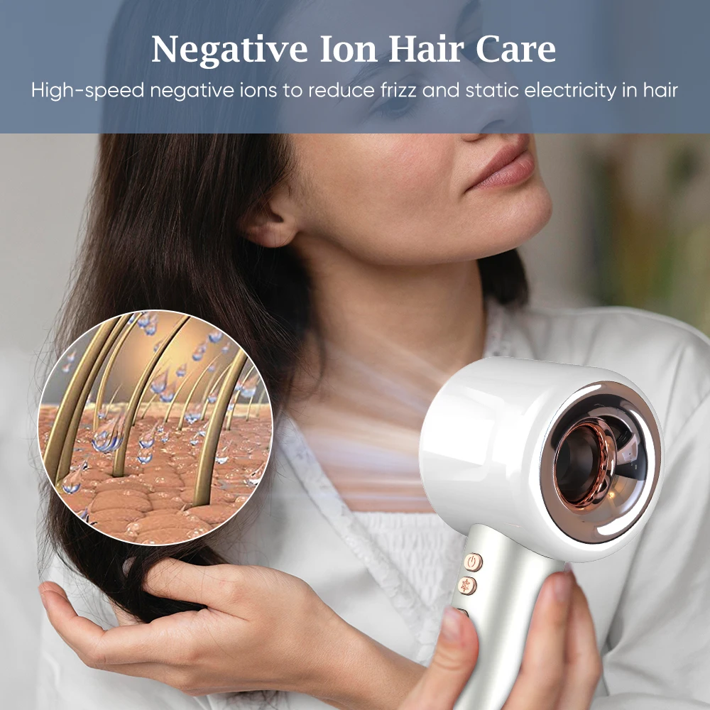 Protect Hair 110000rpm Ionic Hair Dryer Secadora De Cabello