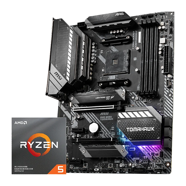 Msi Tomahawk Max B550 Tomahawk Ryzen 5600x Cpu Msi B550 Tomahawk