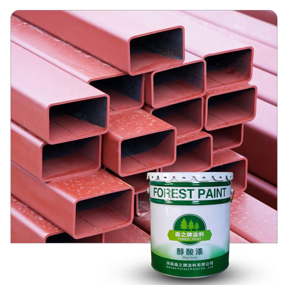 China Factory Red Iron Oxide Primer Anti-rust Paint Painting Pre