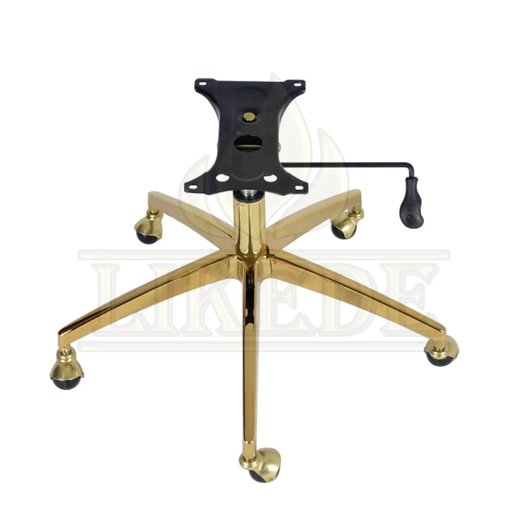 Hot Sale Gold Color Aluminum Office Chair Base Brass Sofa Legs Buy Chair Base Brass Sofa Legs Office Chair Leg Product On Alibaba Com