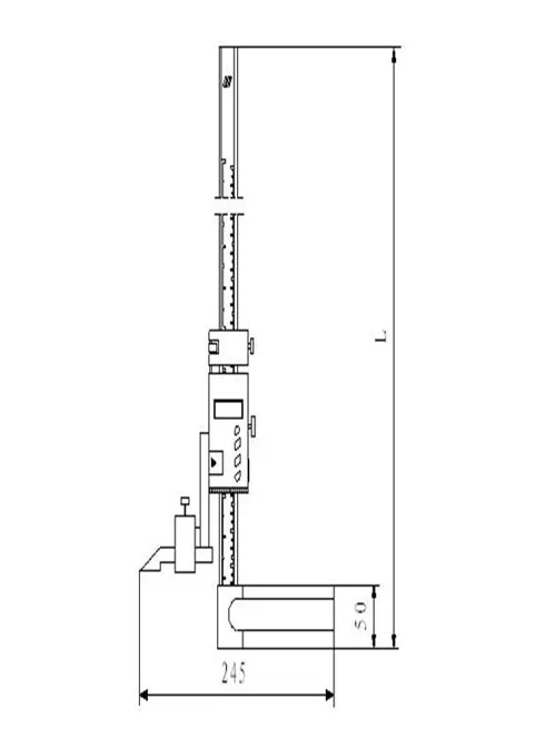 Insize 8 нержавеющей закаленной внутри паз батарея комплект цена штангенциркуль цифровой электронный датчик