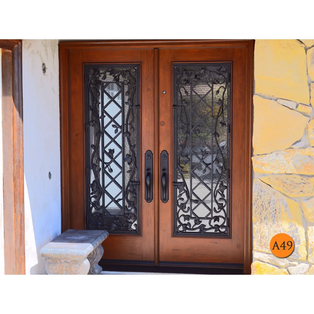 Model Curtain System Cast Iron Pizza Oven Sliding Barn Door