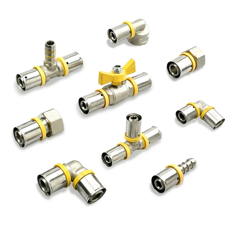 Tubomart Oem Pex A Fittings Raccordi Per Tubi 16 32mm Brass Press Pex