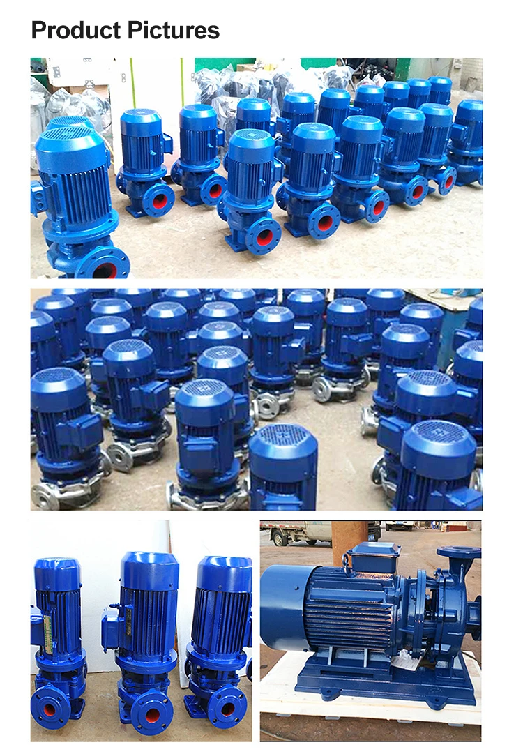 Competitive Isg Isw Industrial Horizontal Centrifugal Water Pump Hot