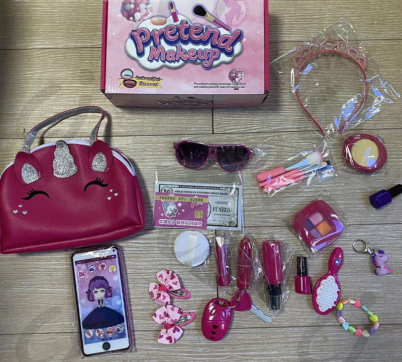 EPT Wholesale Girl Purses Pretend Play Makeup Kit