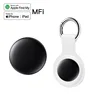 Black Airtag + white sleeve