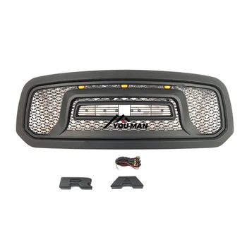 Front Car Grills Bumper Grills With LED Hot Sale In US For DODGE 2014-2018 Year Grills For DODGE RAM1500