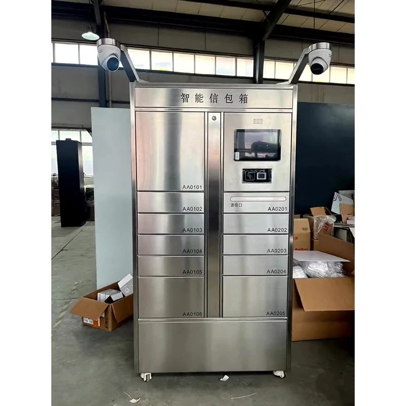 Customized RFID with NFC Fingerprint Electronic Lock Smart Locker System Card-type Outdoor Battery Swap Station Charging Cabinet