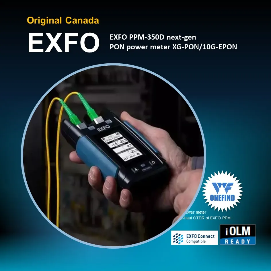 Exfo Ppm350d Nextgen Pon Power Meter Xgpon/10gepon 1270nm 1577nm