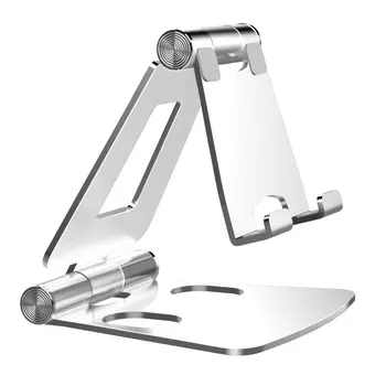Aluminum Phone Stand Portable Adjustable Dual Foldable Mobile Support Tablet Phone Holder Stands
