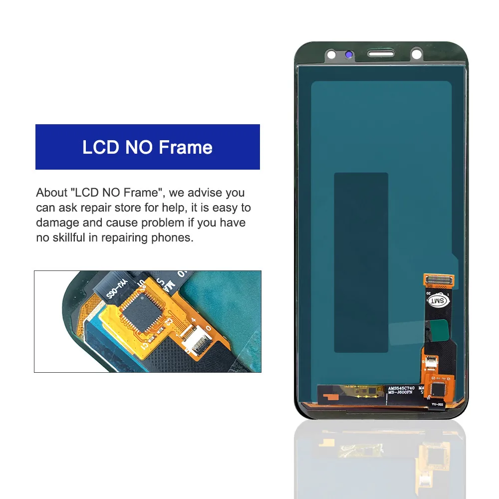 For Samsung for galaxy A6 A600 A6 2018 LCD Display Touch Screen Digitizer Replacement Parts For A6 A600 A6 2018 lcd screen