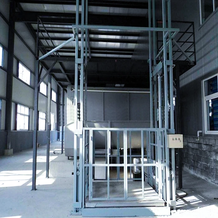 New Industrial Use Small Wall Mounted Home Cargo Elevator Lift Warehouse Elevator Lift for Sale