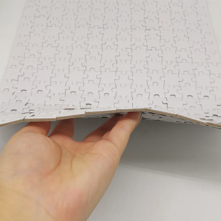 Пользовательские печати картона бумажные Пазлы a3 a5 30 100 300 500 1000 шт. сублимации головоломки blanks футболки для