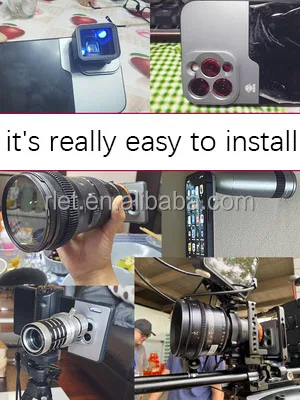 Чехлы для мобильных телефонов с металлическим объективом 17 мм и резьбой iphone 14 pro