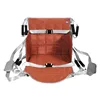 Coussin de transport pour fauteuil roulant (orange-gris)