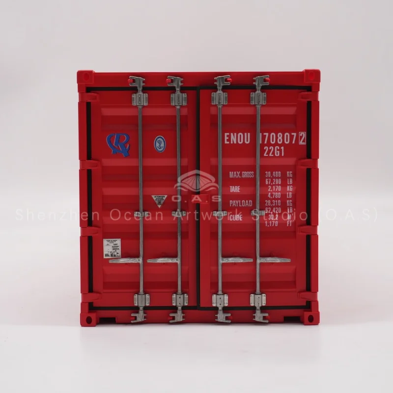 Exquisite simulation container model for shipping company display. Support custom‑made with brand logo. Realistic appearance restores real container details. Ideal as business gift, exhibition ornament and teaching prop. Factory supplies wholesale & small‑batch orders for logistics and maritime enterprises.Amber@vesselmodel.com Tel：+86 18038048785