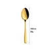 Gold tea spoon