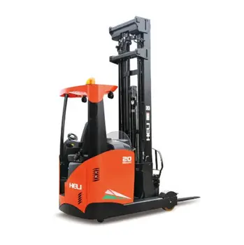 Heli 2 Ton Electric Reach Pallet Truck Cqd20 Stacker Seated Type With ...