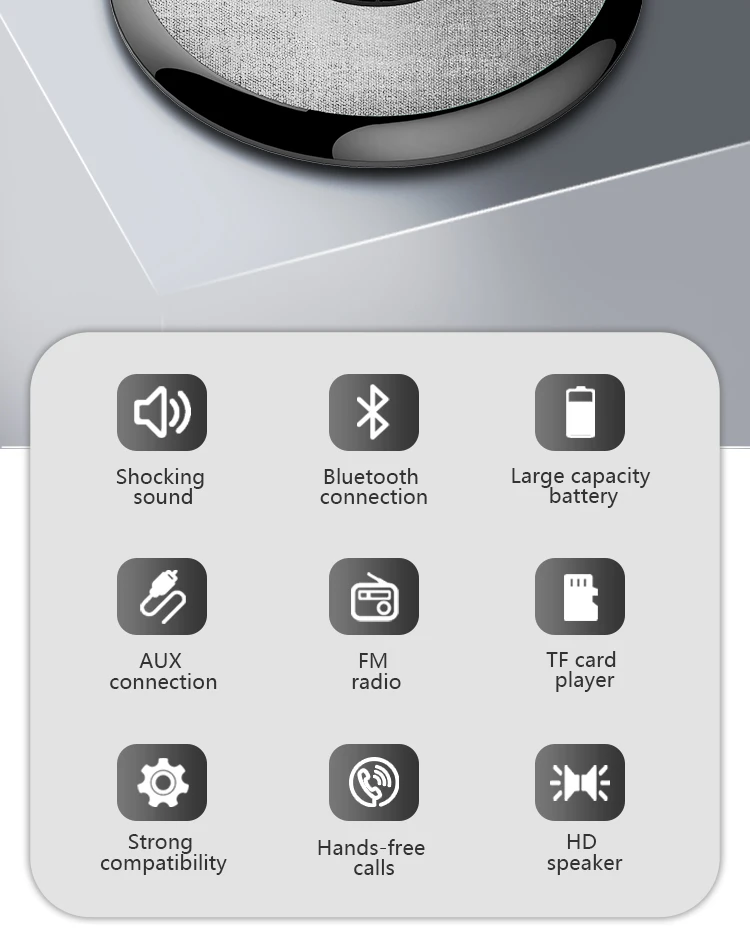 Mini Portable Floating Levitating Waterproof Bluetooth Speaker For Mobile Phone - ANKUX.COM