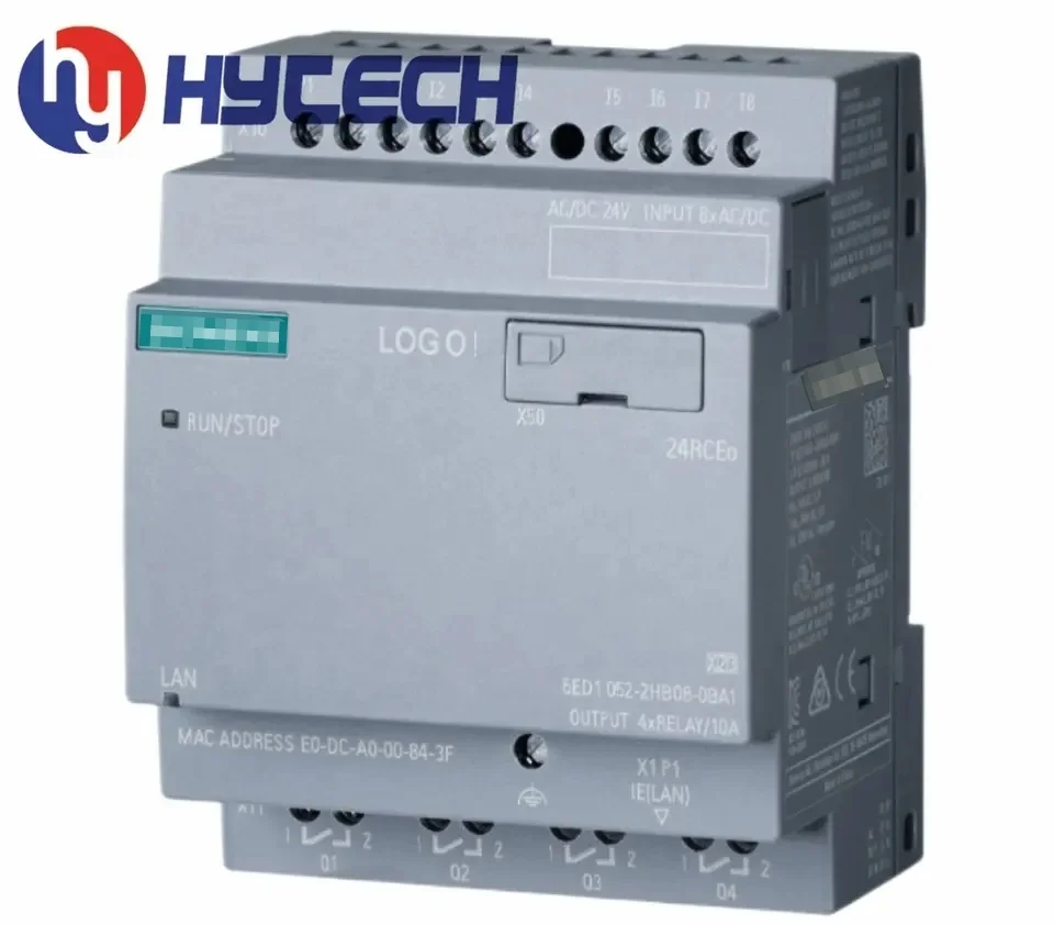Siemens Logo Plc Logic Module Logo! 24rceo (ac) 6ed1052-2hb08-0ba1 Di 8 ...
