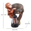 By25064-wall mounted mother and child monkey