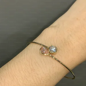 Luxury Women's Diamond Bracelet - 14K/18K Gold with 1.0ct Lab-Grown Round Diamonds (Elegant Evening Wear Jewelry)