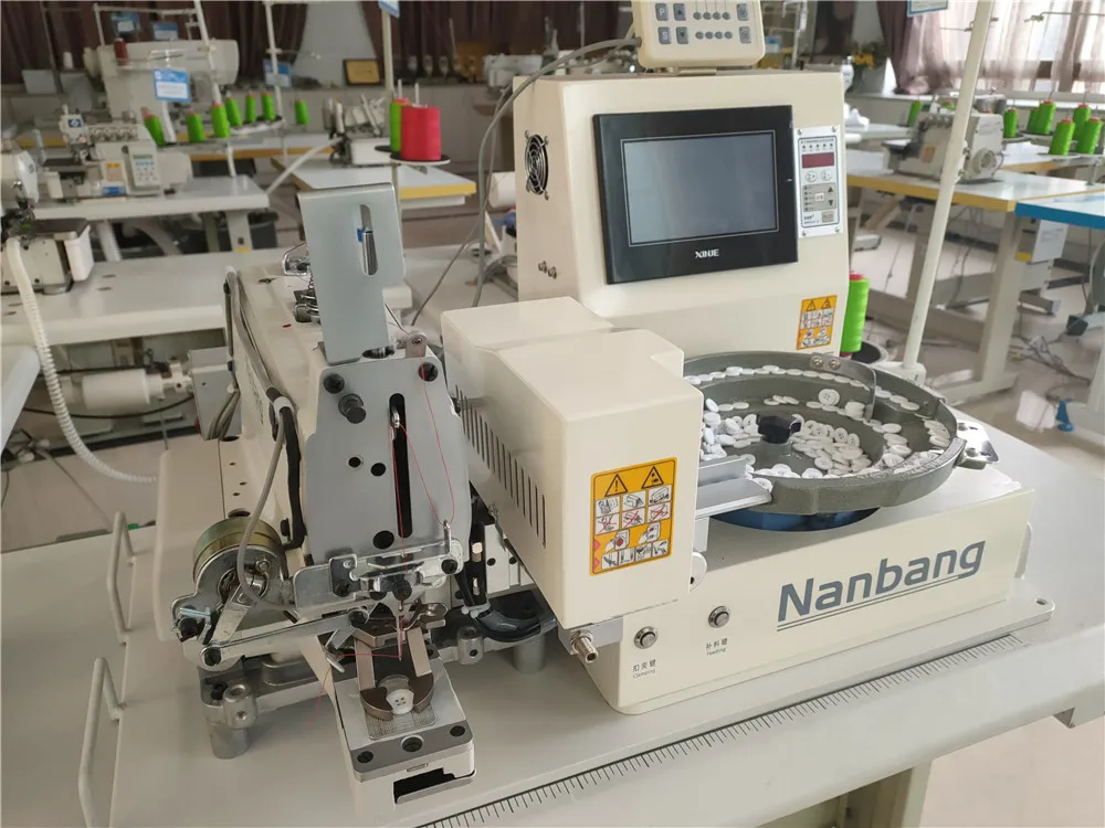 Nanbang Automatic Button Feeding Machine 66SK Special Sewing Machine New Listed