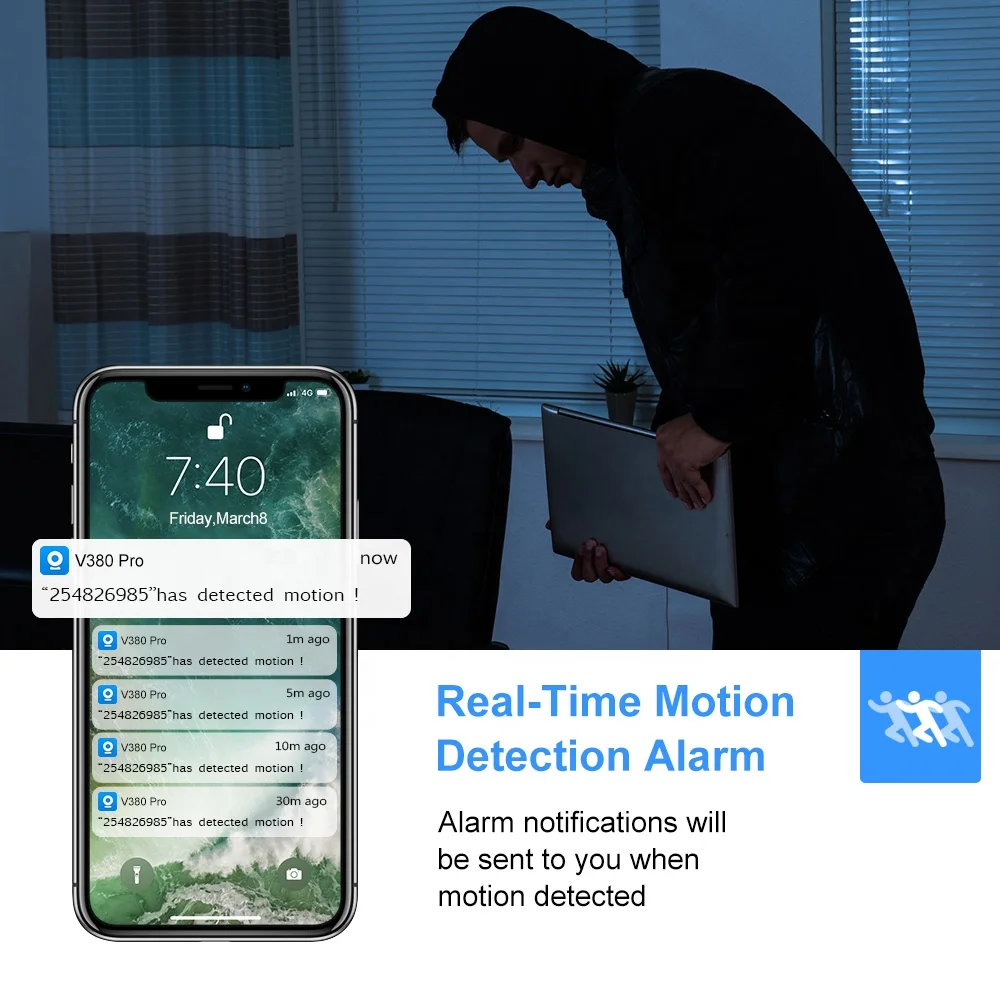New Model Wireless Security Camera System House Camera Wifi Ip Indoor Mini Ptz V380 Pro Camera