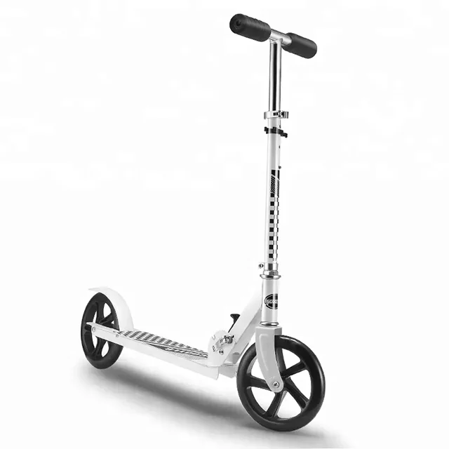 Большой 2-колесный складной самокат для взрослых и детей 200 мм самокат для взрослых
