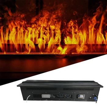 Topflashstar New 1000W Faking Fire Flame Light 24 LED RGB 3in1 DMX Control Artificial Fire Lamp Simulated Flame Lamp Effect