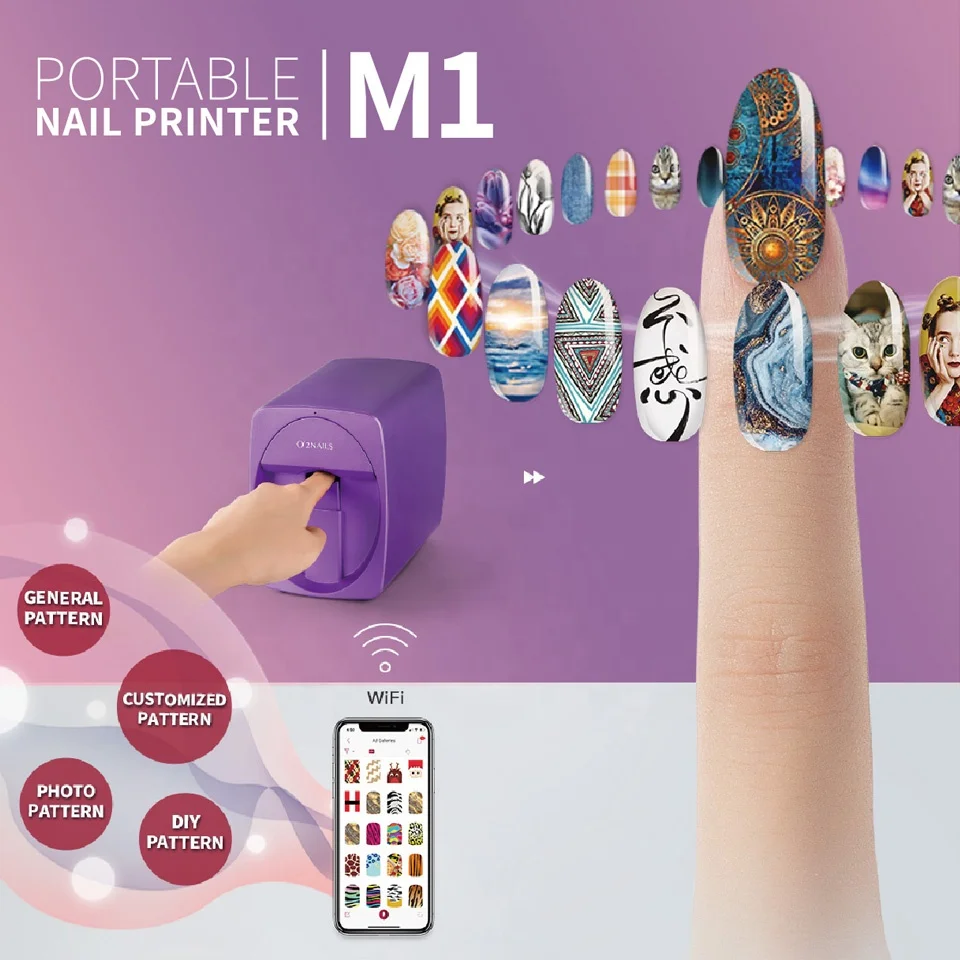 o2nails mobile nail printer m1 3d