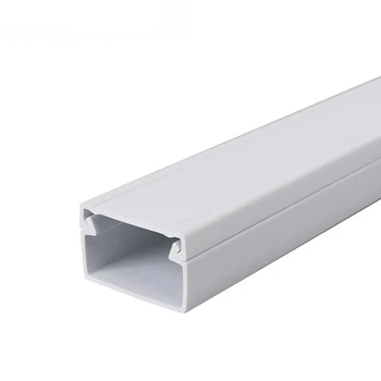 20x10 Pvc Panel Wiring Ducts Trunking Plastic Rectangular Channel ...