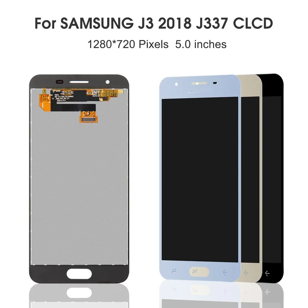 Factory price Mobile Phone LCD for Samsung for galaxy J337 J3 2018 lcd screen Display replace lcd touch screen display