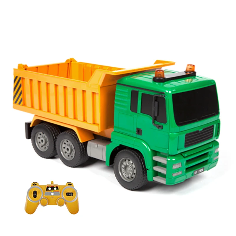 Automatic 1:20 Engineering Mining Truck 2.4G Rc Dump Truck Construction Toys