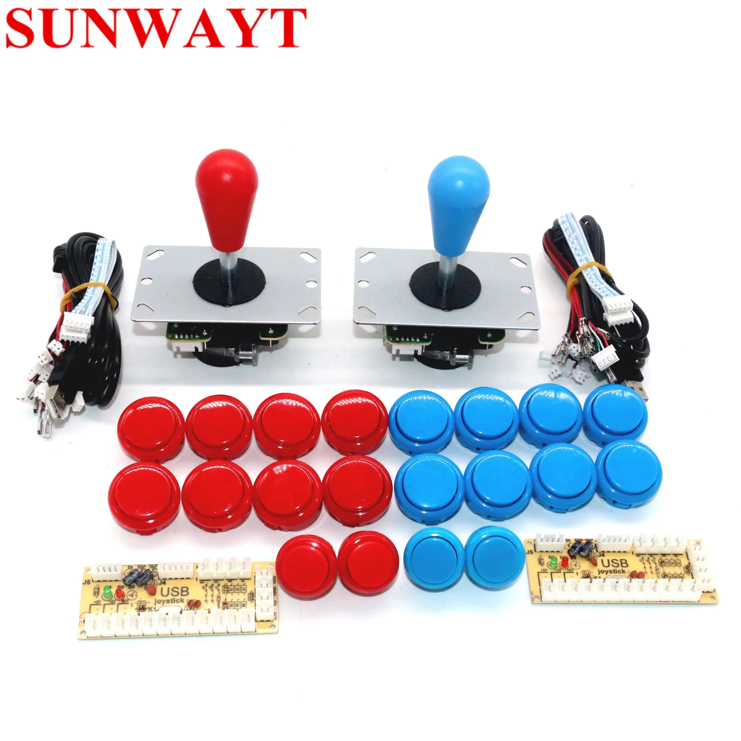 2プレーヤー5PINアーケードジョイスティックDIYアーケードキャビネット 