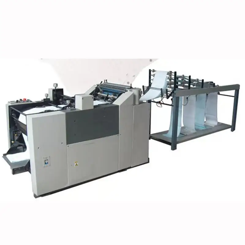 Automatic Receipts Continuous Form Paper Collator Numbering Collating Machine for Bank Book and Cheque Books