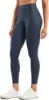 Faux leather real navy foil
