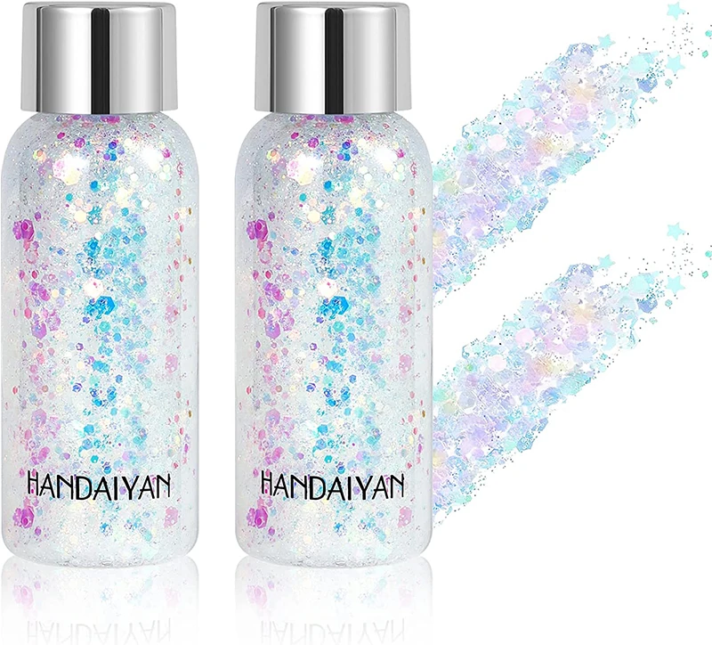 Multifunction Handaiyan Eye Glitter Gel Face Flash Hair Sequins,Nail
