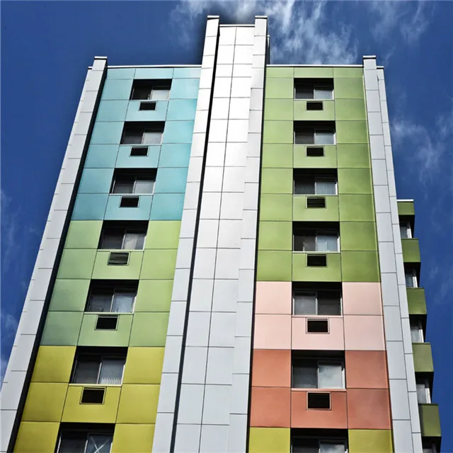 4x8 Aluminum Wall Cladding Wooden Finished ACP Sheet RAL9006 Silver Grey Aluminum Composite Panels