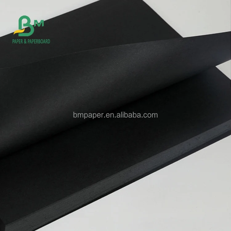 150gsm 200gsm black wrapping paper for