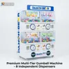 Machine à capsules STAR double couche à quatre compartiments