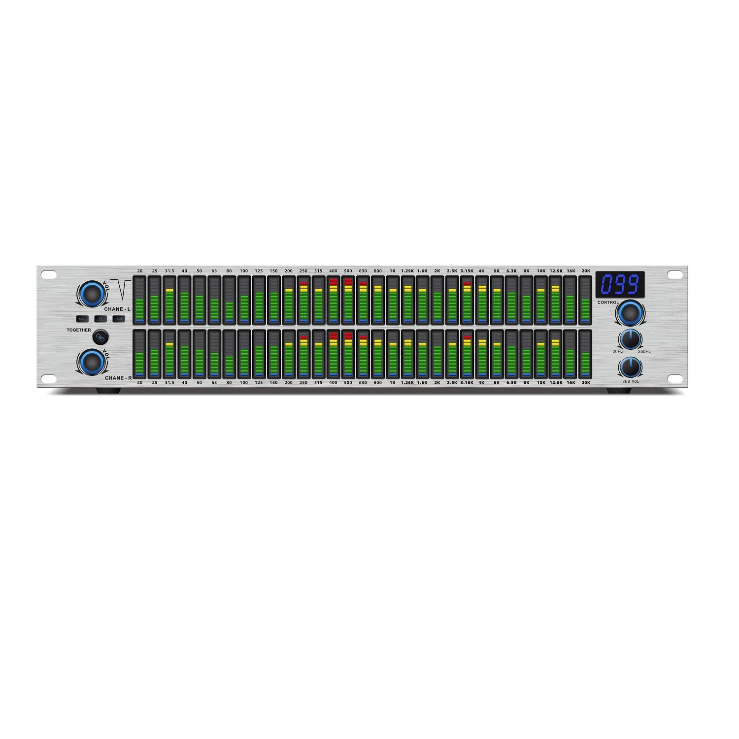 Professional Dsp Audio Processor 31 Segment Digital Equalizer Buy